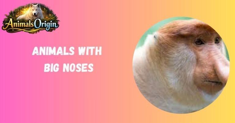 animals with big noses