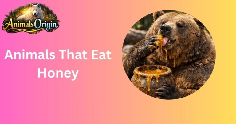 Animals That Eat Honey