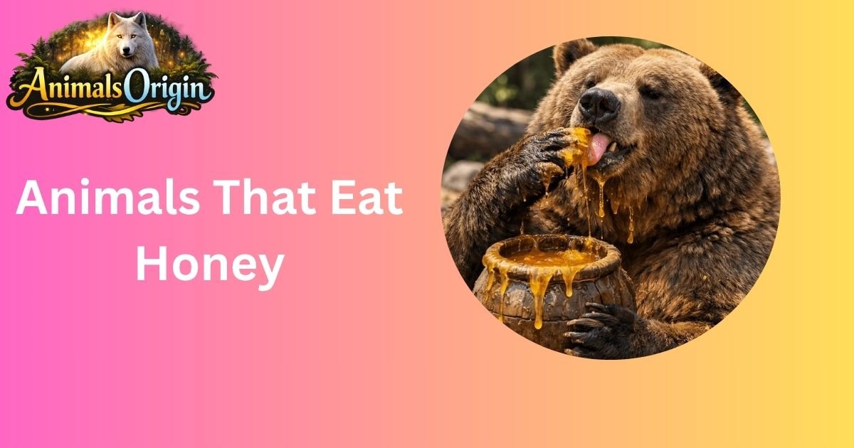 Animals That Eat Honey