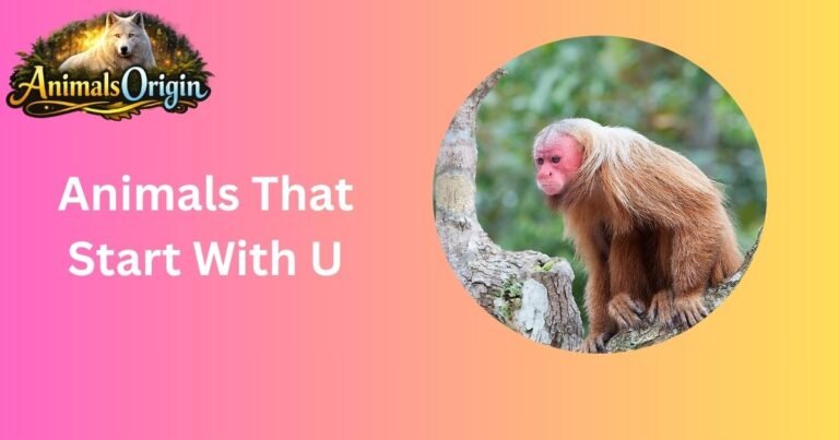 Animals That Start With U