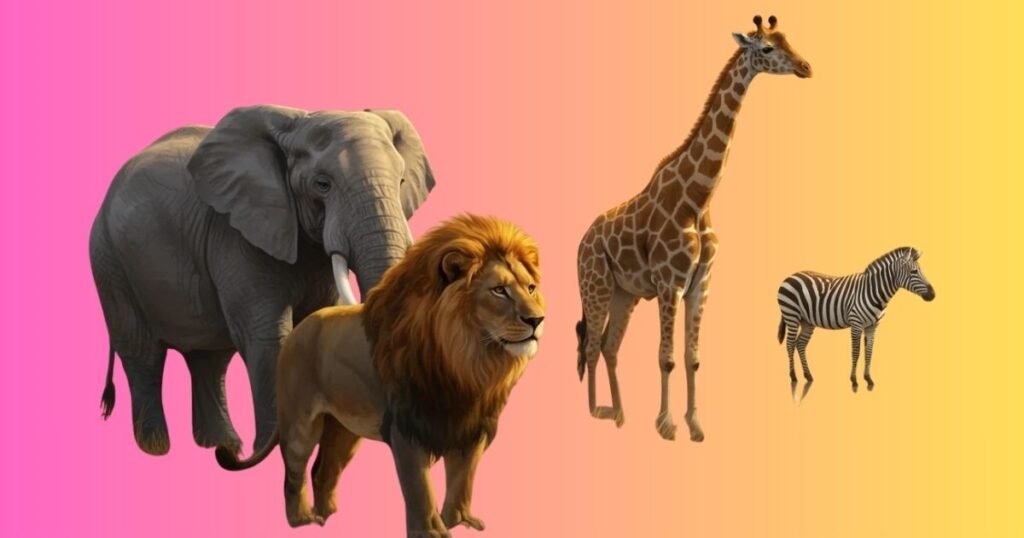 Famous Animals of the Savanna