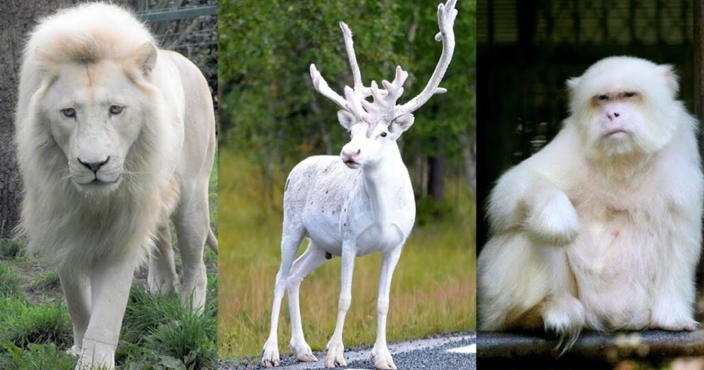 What Makes Some Animals White in Color?