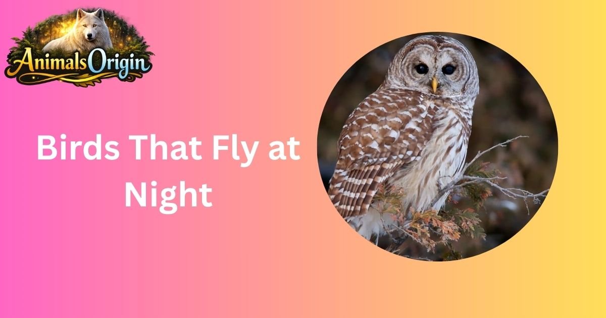 Birds That Fly at Night