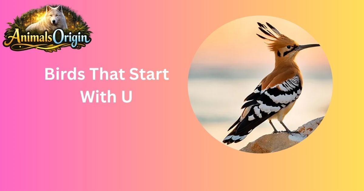Birds That Start With U