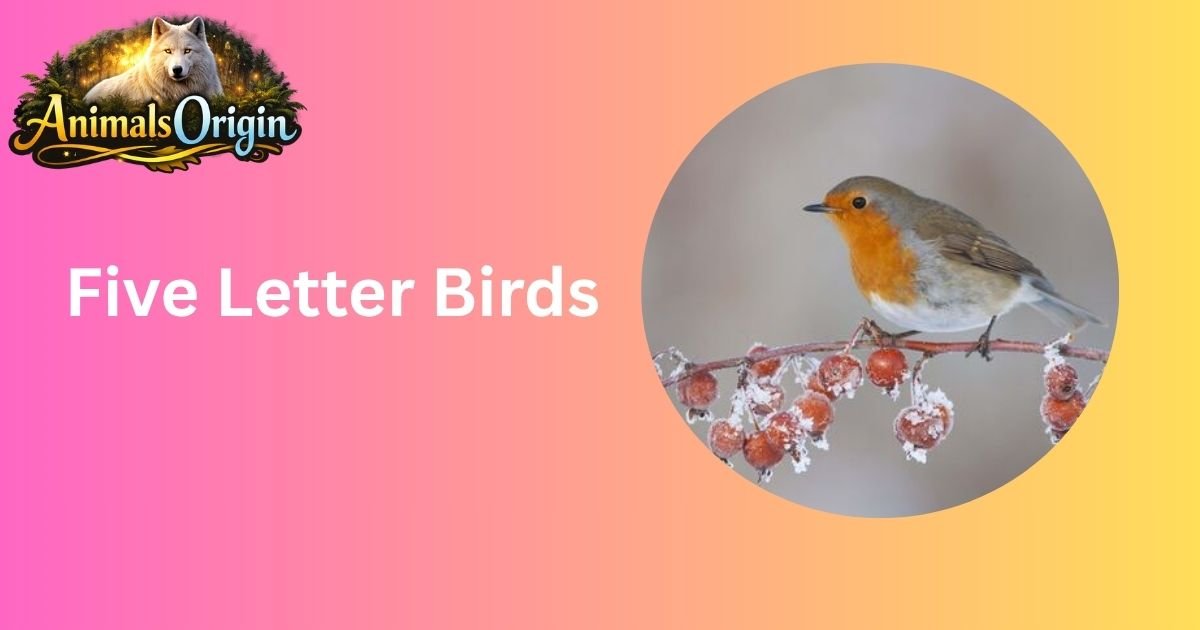 Five Letter Birds