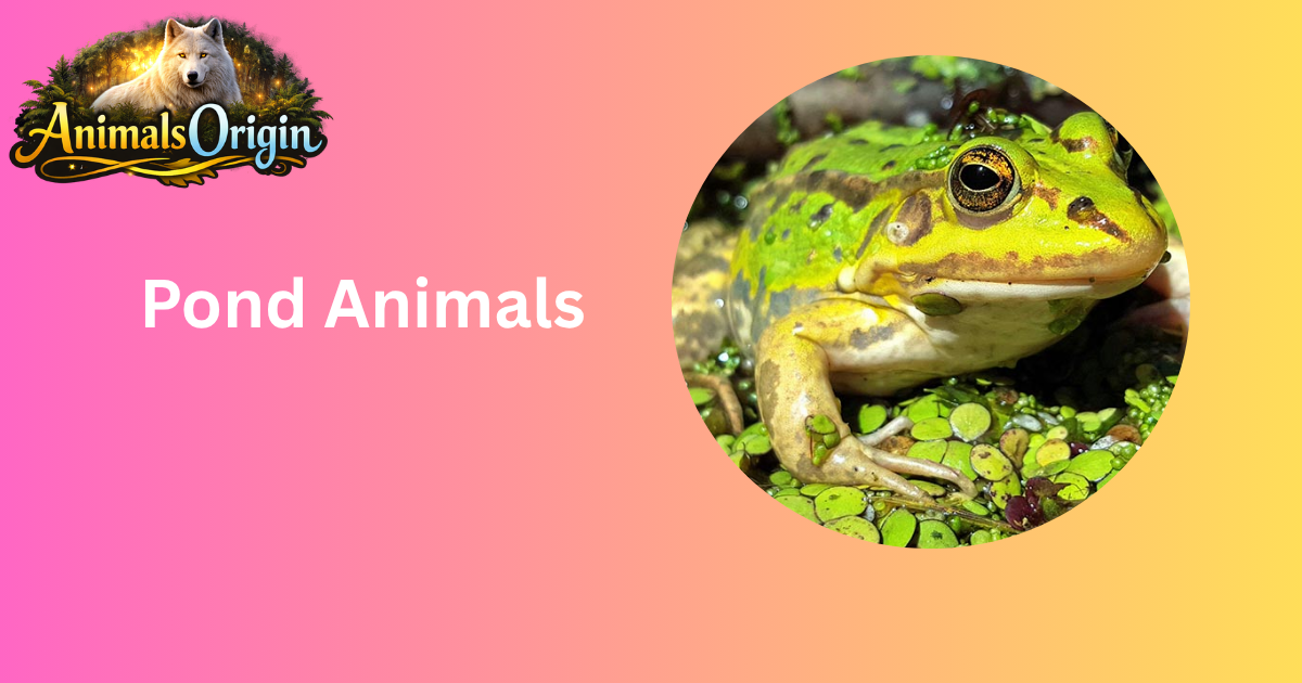 Pond Animals