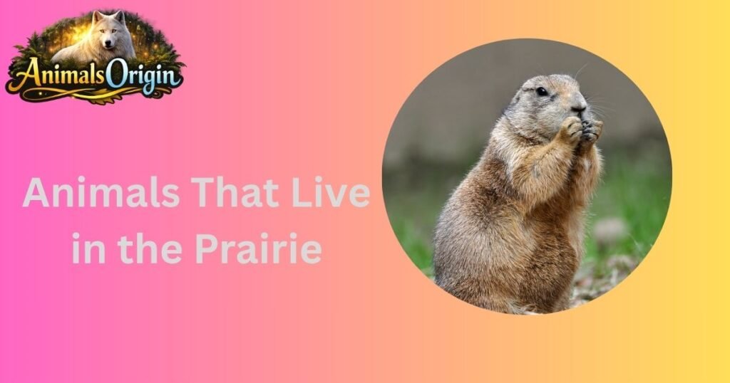 Animals That Live in the Prairie