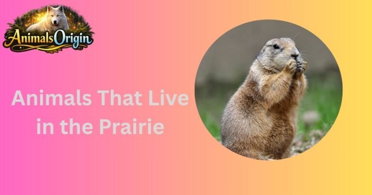 Animals That Live in the Prairie