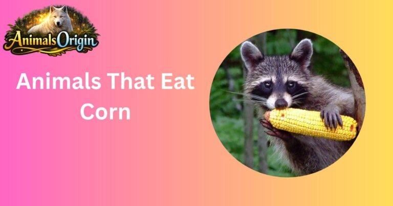 Animals That Eat Corn