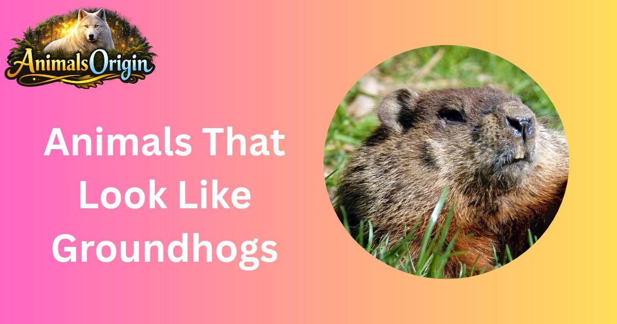 Animals That Look Like Groundhogs